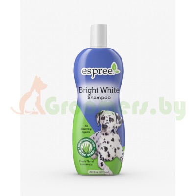 Espree Шампунь Сияющая белизна, для собак со светлой шерстью, 591мл, Bright White Shampoo, 591ml